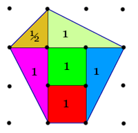 A simple polygon